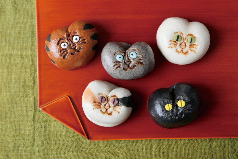 猫饅頭ページ 稲豊園 | aun web もっと知りたい、岐阜のこと。