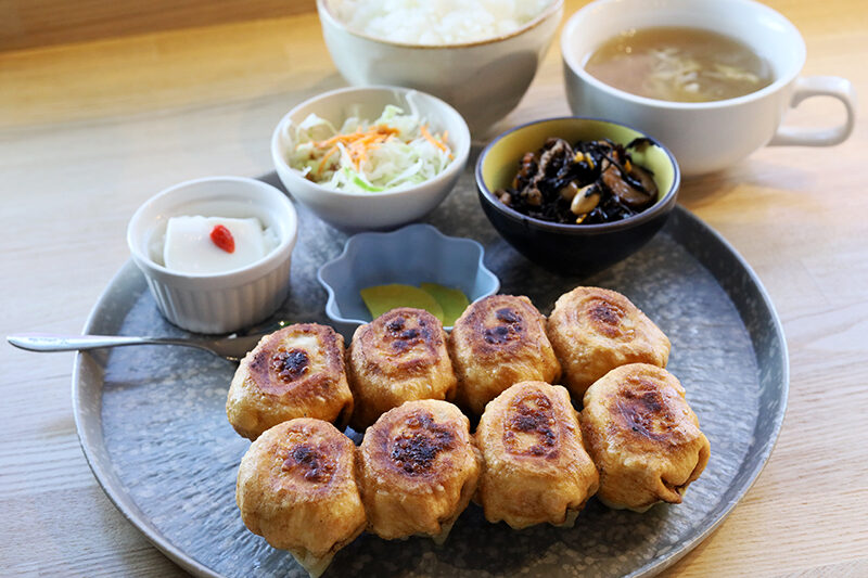 焼き餃子ランチ