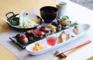フォレストカフェ sora*neの季節野菜のにぎり寿司 上ランチ