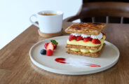 『Cafe Millefeuille』で楽しむパリパリ食感のミルフィーユ（各務原市）