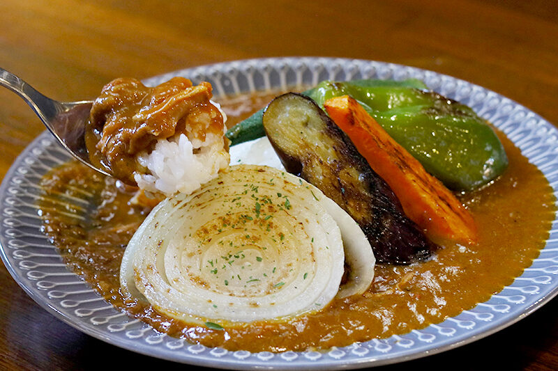 ここのーとの野菜カレー