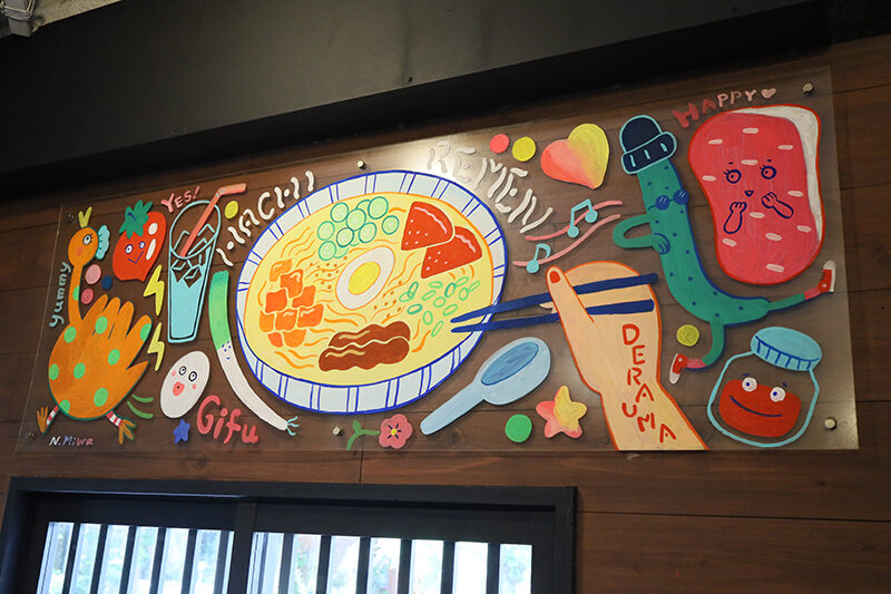 冷麺のお店hachiの内観