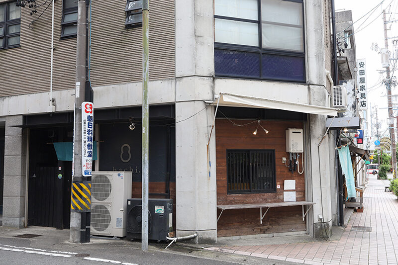 冷麺のお店 hachiの外観