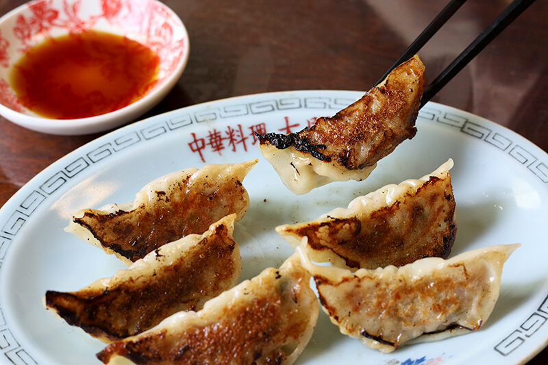 中華料理大門の焼き餃子